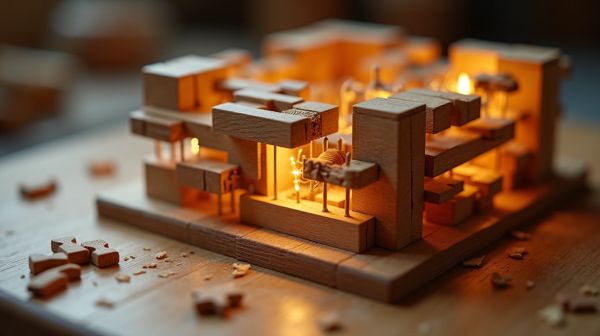 Quand le puzzle 3D s'illumine : une déco à fabriquer soi-même