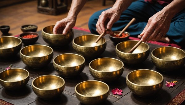 Explore les bienfaits des bols chantants tibétains pour la relaxation